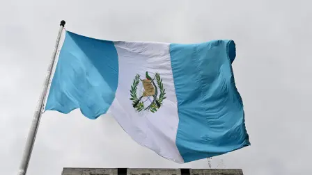 Bandera de Guatemala.