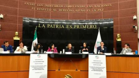 La secretaria de Energía, Luz Elena González, compareció ante senadores.