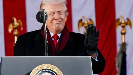 Donald Trump, presidente de Estados Unidos.