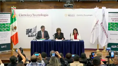 El secretario de Economía, Marcelo Ebrard, partici`´o en la presentación del Foro de Ciencia, Tecnología y Sociedad para América Latina y el Caribe.