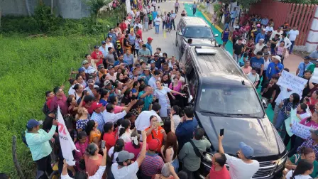 La presidenta Sheinbaum de gira por Jonuta, Tabasco.