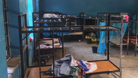 Recinto estudiantil de donde fueron secuestrados.