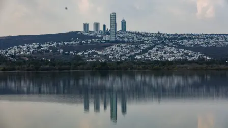 Presa el Papalote en León, Guanajuato.