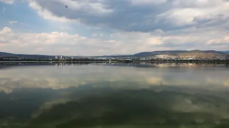 Presa el Papalote en León, Guanajuato.
