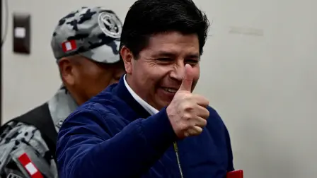 Pedro Castillo, expresidente de Perú.