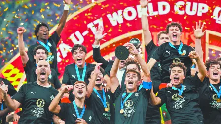 Selección Sub17 de Portugal.