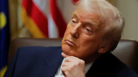 El presidente de Estados Unidos, Donald Trump.