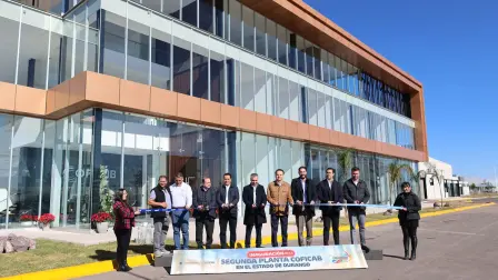 La planta Coficab II fue inaugurada en Durango.