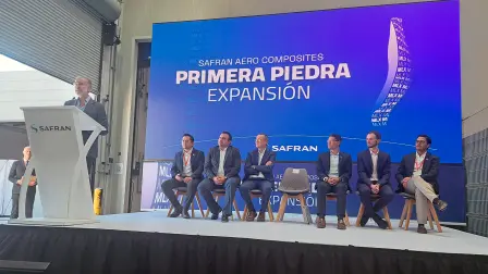 Safran inicia su proyecto de ampliación en Querétaro.