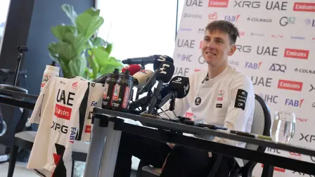 El ciclista esloveno Tadej Pogacar.