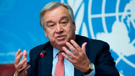 Al entrar en el nuevo año, el mundo se encuentra en una encrucijada. El caos y la incertidumbre nos rodean. División. Violencia. Colapso climático. Y violaciones sistemáticas del derecho internacional", expresó António Guterres.

Para más información del tema, visita: https://www.eleconomista.com.mx/internacionales/antonio-guterres-jefe-onu-pide-seriedad-2026-caos-mundial-20251229-793095.html

¡Síguenos en nuestras redes sociales para mantenerte informado!

Twitter: https://twitter.com/eleconomista 
Facebook: https://www.facebook.com/ElEconomista.mx
Instagram: https://www.instagram.com/eleconomistamx
LinkedIn: https://www.linkedin.com/company/el-economista/

#ElEconomista #EETV
