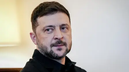 Volodimir Zelenski, presidente de Ucrania.