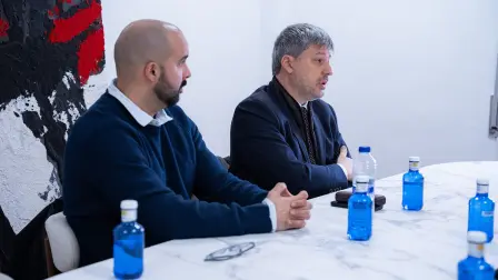 En Madrid se reunieron el titular de la Sedesu, Marco Antonio Del Prete Tercero, y representantes del grupo Investindustrial, en particular, con el CEO Global Polymer Solutions, Marc Farras Gasso, y el COO Global Polymer Solutions, José Iglesias.