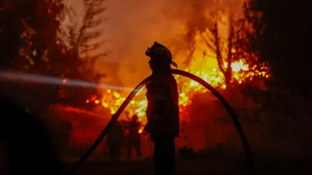 Los residentes del sur de Chile, devastados por cuatro días de incendios forestales mortales.
