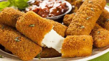 Bastones de queso panela