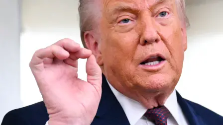 Donald Trump, presidente de Estados Unidos.