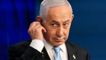 Benjamin Netanyahu, primer ministro de Israel.