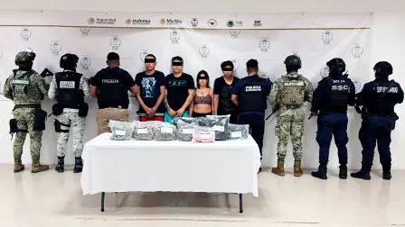La Fiscalía General del Estado confirmó la detención de tres hombres y una mujer, por su probable participación en el asalto frustrado en Tulum.