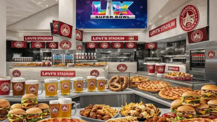 Comida en Super Bowl 2026