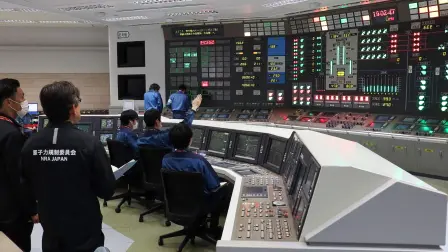 This photo shows the reactor startup procedure for Unit 6 at the Tokyo Electric Power Company Kashiwazaki-Kariwa Nuclear Power Plant's central control room in Kariwa Village, Niigata Prefecture on January 21, 2026. The world's biggest nuclear power plant was restarted January 21, 2026 for the first time since the 2011 Fukushima disaster, its Japanese operator said, despite persistent safety concerns among residents. (Photo by JAPAN POOL / JIJI PRESS / AFP) / Japan OUT / JAPAN OUT