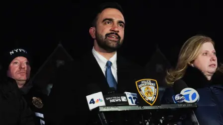 Zohran Mamdani, alcalde de Nueva York.