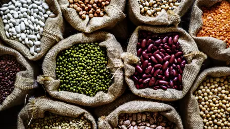 Various of legumes