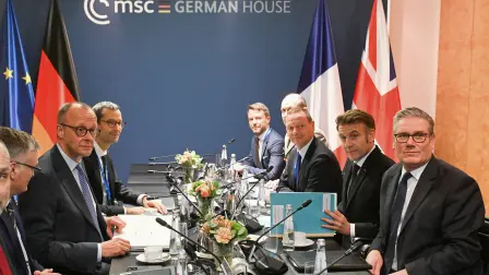 Conferencia de Seguridad en Múnich.