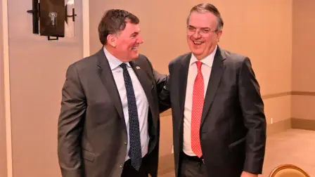 El ministro responsable de Comercio Canadá-Estados Unidos, Dominic LeBlanc, expuso que se requiere una asociación en materia de seguridad y una asociación en materia de defensa.