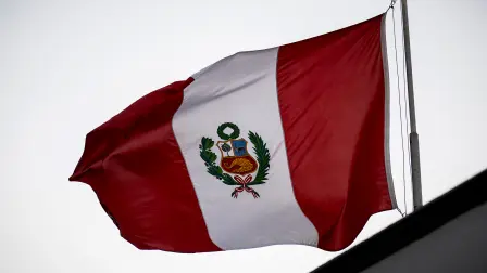 Bandera de Perú.