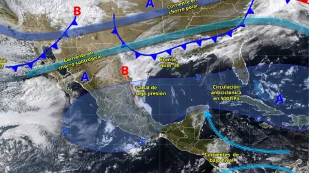 México vivirá un fin de semana con contrastes climáticos: lluvias intensas y evento de Norte en el Golfo, pero calor extremo persistente en el occidente y sur.

Para más información del tema, visita: https://www.eleconomista.com.mx/politica/frente-frio-37-onda-calor-marcaran-clima-semana-pais-20260220-800933.html 

¡Síguenos en nuestras redes sociales para mantenerte informado!

Twitter: https://twitter.com/eleconomista 
Facebook: https://www.facebook.com/ElEconomista.mx
Instagram: https://www.instagram.com/eleconomistamx
LinkedIn: https://www.linkedin.com/company/el-economista/

#ElEconomista #Clima
