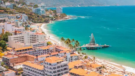 Una postal de Puerto Vallarta.