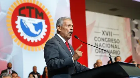 Tereso Medina Ramírez, nuevo secretario general de la Confederación de Trabajadores de México.
