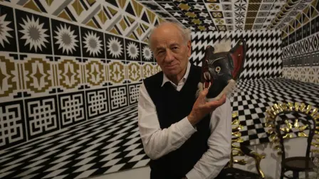 Pedro Friedeberg en 2019, en la presentación de Fifípolis.