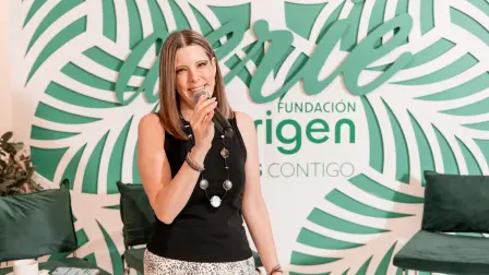 Jessica Carranza Lacroix, directora general de Fundación Origen, organización líder en México dedicada a promover el desarrollo integral, la autonomía y el bienestar de las mujeres y sus comunidades.