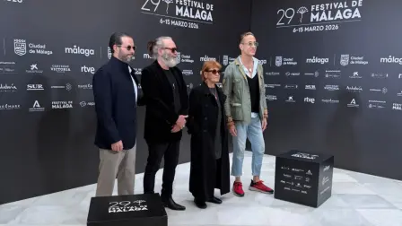 La producción de "Neurótica anónima" en el Festival de Málaga.