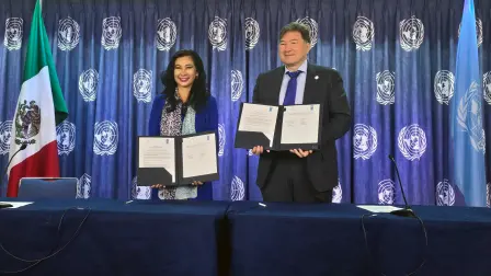 El Programa de las Naciones Unidas para el Desarrollo (PNUD) en México y la Asociación de Diplomáticos de México (AMCOSAD) anunciaron una nueva colaboración.