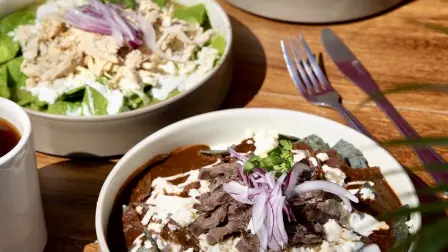 Croasán y sus chilaquiles