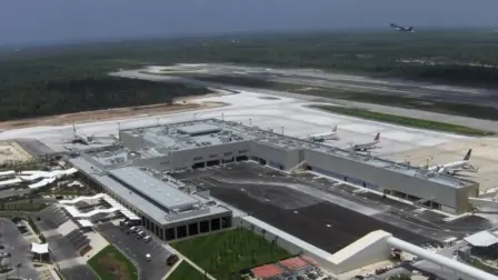 Aeropuerto de Cancún.