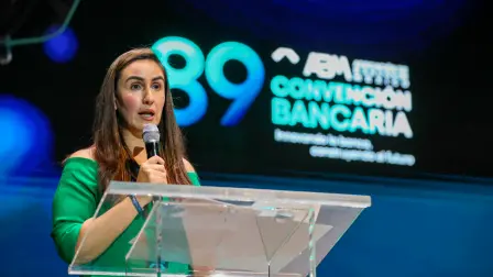 María del Carmen Bonilla, subsecretaria de Hacienda y Crédito Público, en la Convención Bancaria 2026,