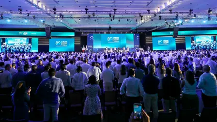 Inauguración de la 89 Convención Bancaria en Cancún, Quintana Roo.