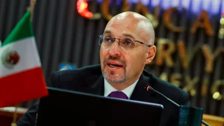 Octavio de la Torre, presidente de la Confederación de Cámaras Nacionales de Comercio, Servicios y Turismo (Concanaco Servytur).