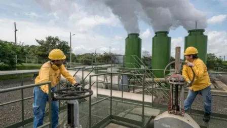 Una central eléctrica de carbón en Japón.