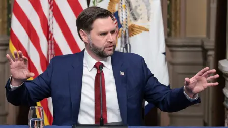 El vicepresidente de Estados Unidos, JD Vance, convoca la primera reunión del grupo de trabajo antifraude del presidente Donald Trump.