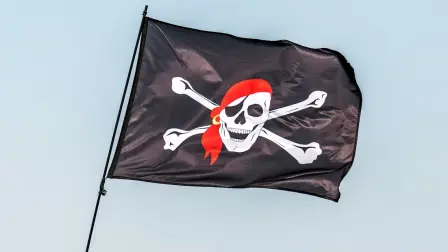Bandera pirata. Melnikov Dmitriy/Shutterstock