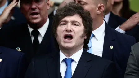 El gobierno de Javier Mieli dio a Mohsen Soltani Tehrani 48 horas para abandonar el país. Foto: AFP