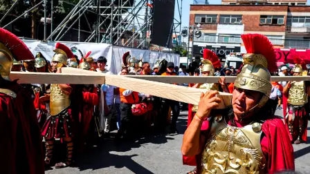 Representación de la Pasión, Muerte y Resurrección de Cristo en Iztapalapa.
