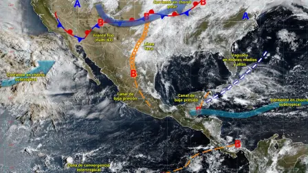 Condiciones atmosféricas para los días 6 y 7 de abril de 2026.