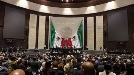 Sesión del Pleno de la Cámara de Diputados del miércoles 8 de abril.