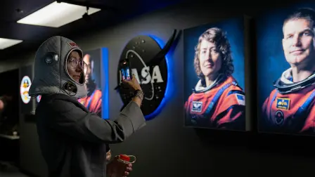 La NASA muestra los retratos de los 4 astronautas que integran la tripulación de Artemis II.