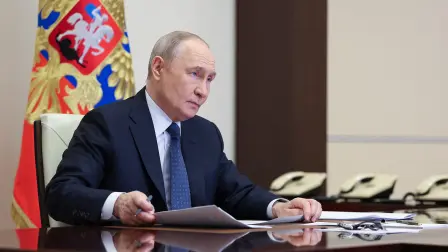 Vladimir Putin, presidente de Rusia.